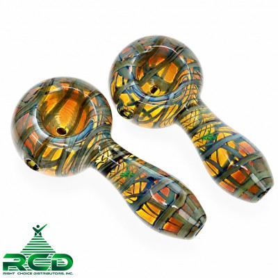 GLASS PIPE DELUXE PIPE GP2784 1CT